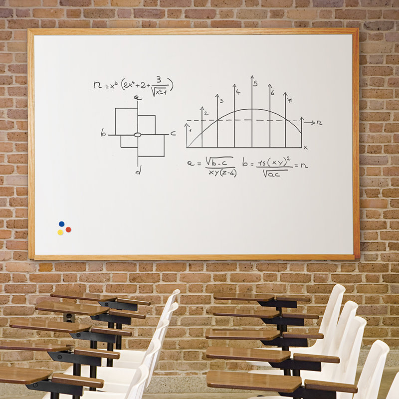 MooreCo Porcelain Steel Markerboards BestRite® Wall Mounted